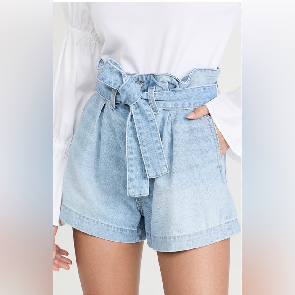 Veronica Beard Nori Paperbag Shorts